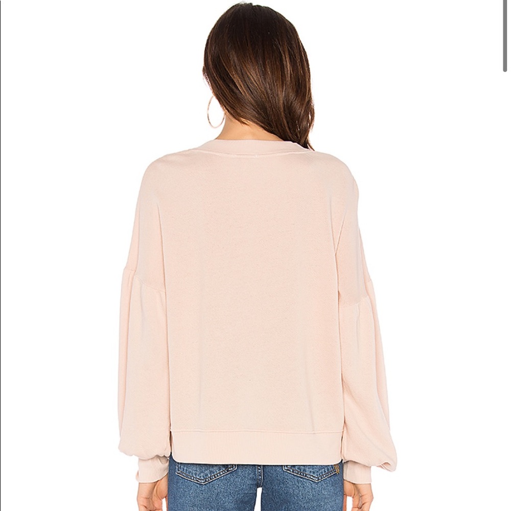NEW • Joie • Isae Sweatshirt Heather Rose Pink Sm - Picture 4 of 7